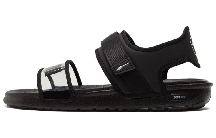 PUMA (WMNS) PUMA SoftRide Sandal 'Black' - Image 2