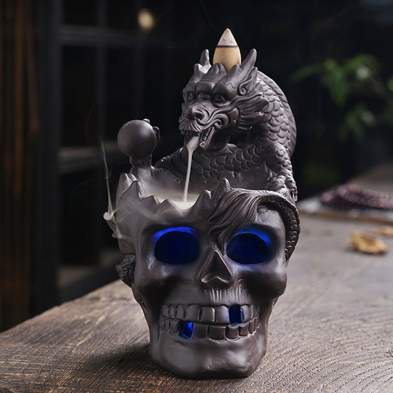 Backflow Incense Burner Vintage Chinese Style Incense Censer - Image 1
