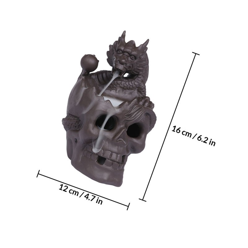 Backflow Incense Burner Vintage Chinese Style Incense Censer - Image 2