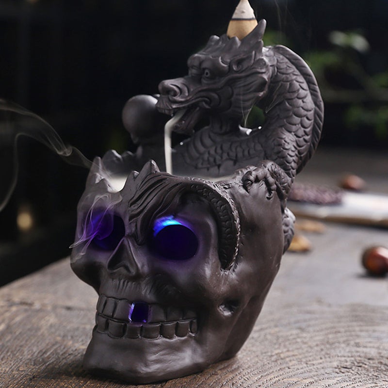 Backflow Incense Burner Vintage Chinese Style Incense Censer - Image 4