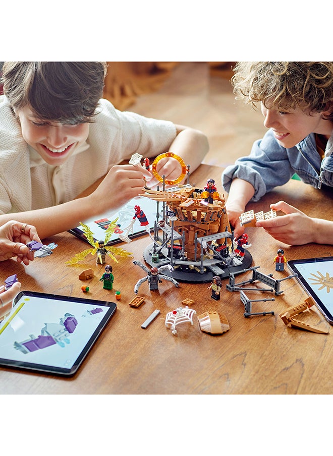 LEGO - 76261 Marvel Spider-Man Final Battle Set, Recreate Spider-Man: No Way Home Scene with 3 Peter Parkers, Green Goblin, Electro, Sandman, Ned, Doctor Strange and MJ Minifigures, Collectible Model - Image 1