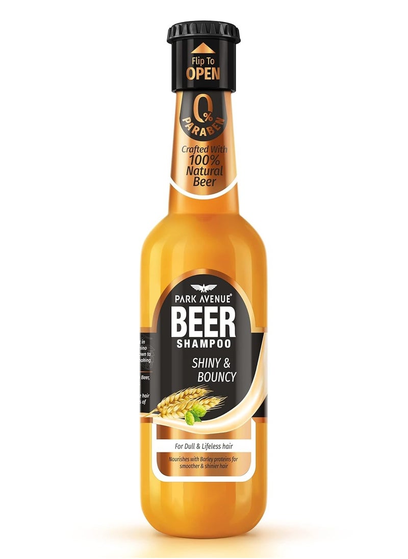 Park Avenue Park Avenue Beer shampoo for Shiny & Bouncy Hair (180ml) | Paraben Free | For Dull & Lifeless Hair | Crafted with Natural Beer  - Image 1