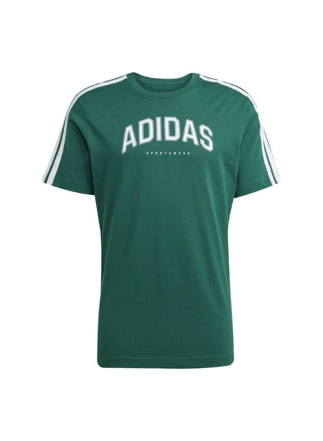 Adidas codes collegiate linear men graphic t-shirt - Image 2