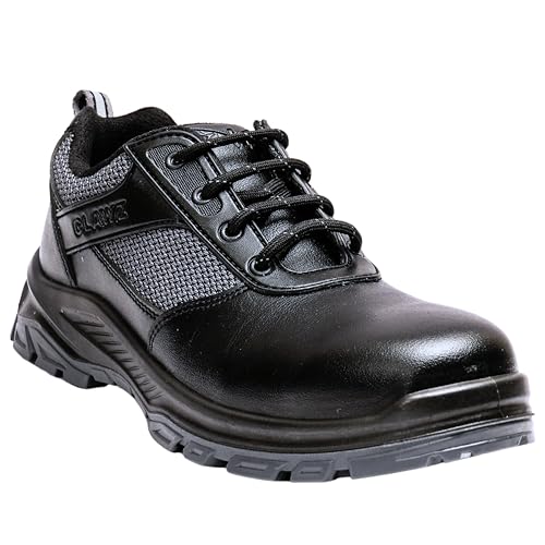 Hillson Safety Shoe CLAWZ CL-06 | Most Comfortable Industrial Footwear with Orthobounce In-Socks, Microfiber Washable Upper, DD-PU Sole, 200J Steel Toe, Heat, Water & Oil Resistant | Size 07 INDIA/UK - Image 1