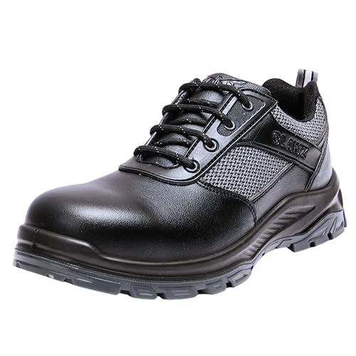 Hillson Safety Shoe CLAWZ CL-06 | Most Comfortable Industrial Footwear with Orthobounce In-Socks, Microfiber Washable Upper, DD-PU Sole, 200J Steel Toe, Heat, Water & Oil Resistant | Size 07 INDIA/UK - Image 2