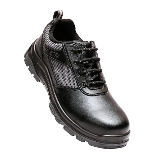 Hillson Safety Shoe CLAWZ CL-06 | Most Comfortable Industrial Footwear with Orthobounce In-Socks, Microfiber Washable Upper, DD-PU Sole, 200J Steel Toe, Heat, Water & Oil Resistant | Size 07 INDIA/UK - Image 4
