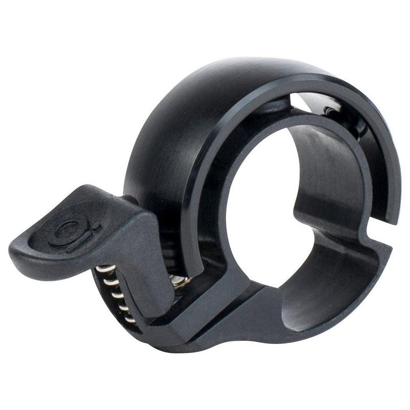 Knog Oi Bell Aluminium Bike Bell, Large/31.8mm, Black  - Image 1