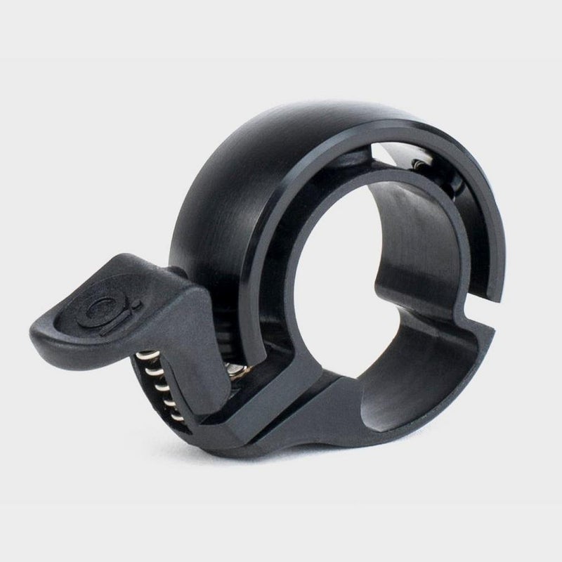 Knog Oi Bell Aluminium Bike Bell, Large/31.8mm, Black  - Image 2