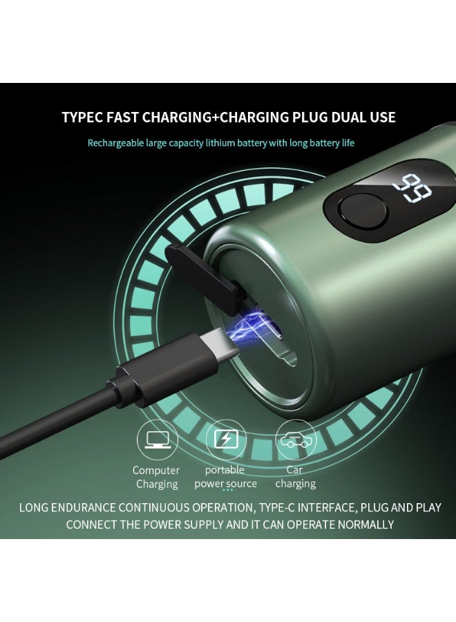 Generic Ultra-Portable Men's Electric Shaver, Travel-Ready Powerhouse with Type-C Dual Charging, Mini and Long range, Birthday gift  - Image 3