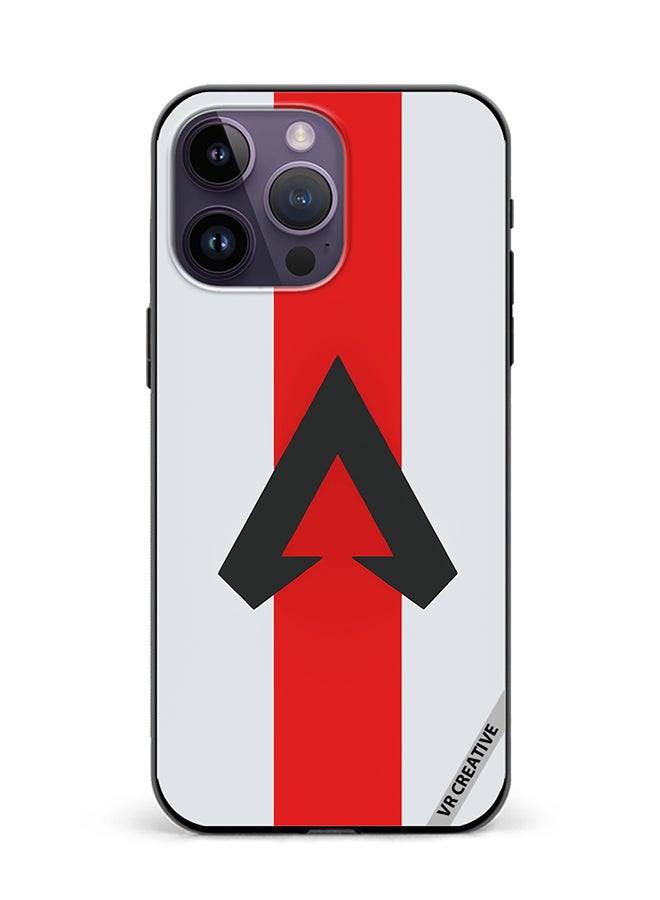 VR CREATIVE Protective Case Cover For Apple iPhone 15 Pro Apex Legends Logo Design Multicolour - Image 1