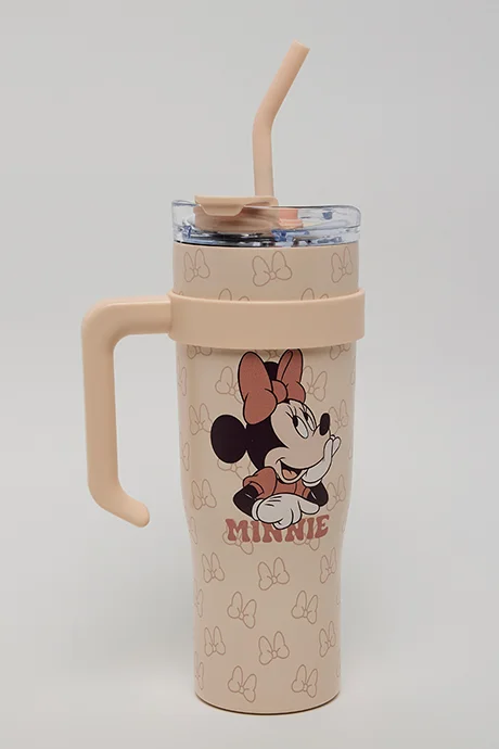 R&b Minnie Mouse Print Tumbler - 1200ml