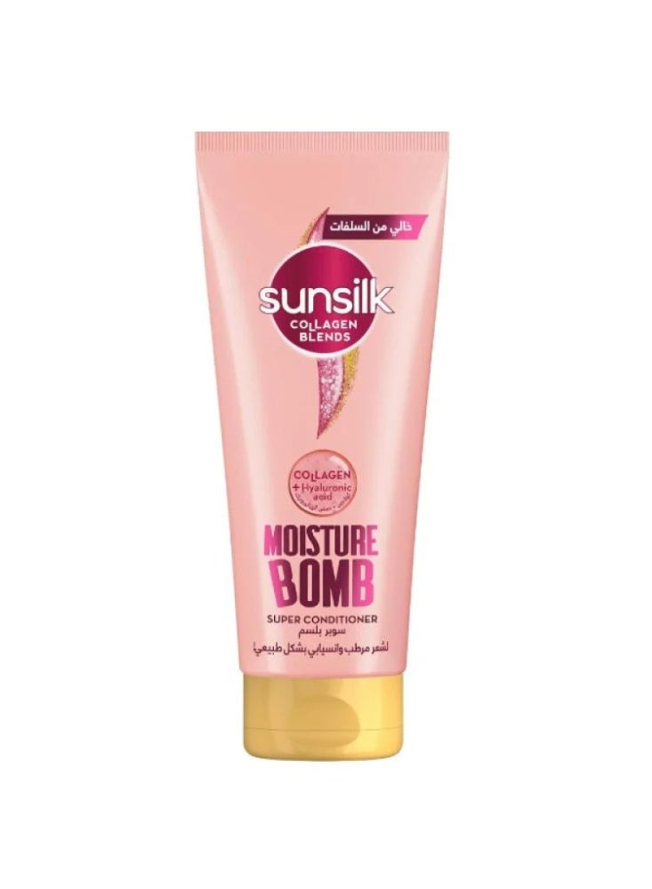 صانسيلك بلسم سوبر بالكولاجين و الهيالورونيك اسيد مرطب للشعر الجاف