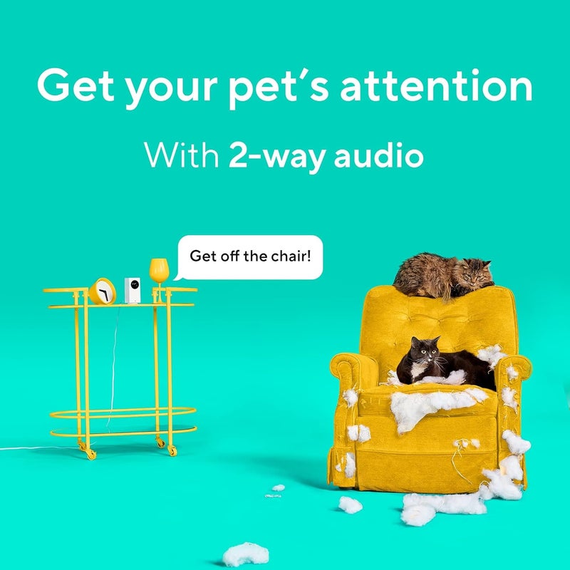 WYZE Cam Pan v2 1080p PanTiltZoom Indoor Security Camera with Color Night Vision Motion and Sound Detection WiFi Smart Home Security Camera Compatible with Alexa  Google Assistant White - Image 5