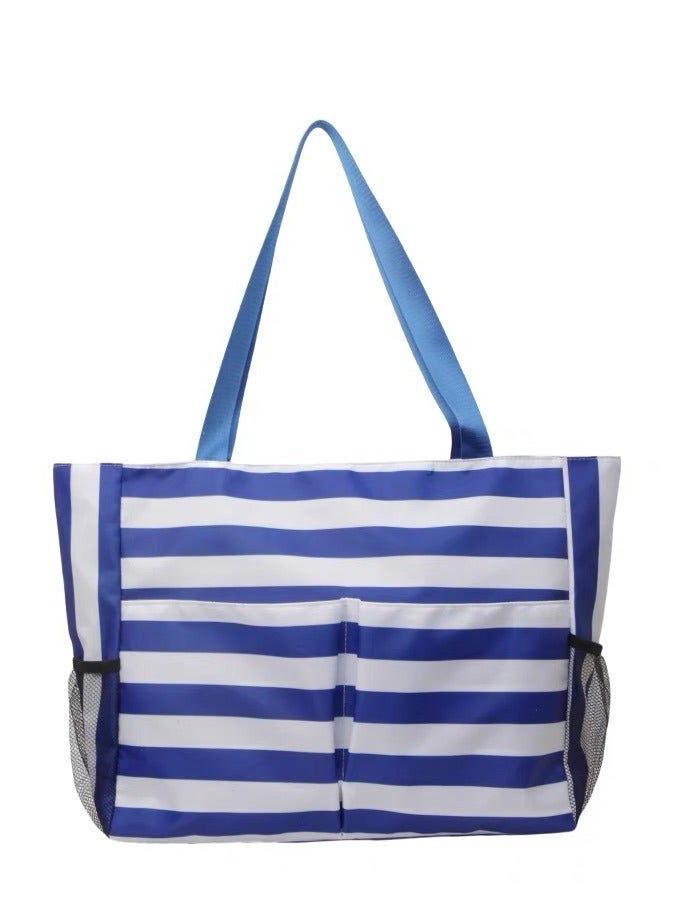 Beach Bag for Women, Waterproof Beach Tote Bag with Zipper, Bags for women, Tote Bags for Shopping  - Image 1