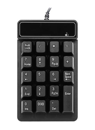 لوحة مفاتيح رقمية مزودة بـ USB أسود - pzsku/Z17BB7BEC190B069DB28DZ/45/_/1694107575/de5e9918-e70b-4c32-b767-96b0bfe60564