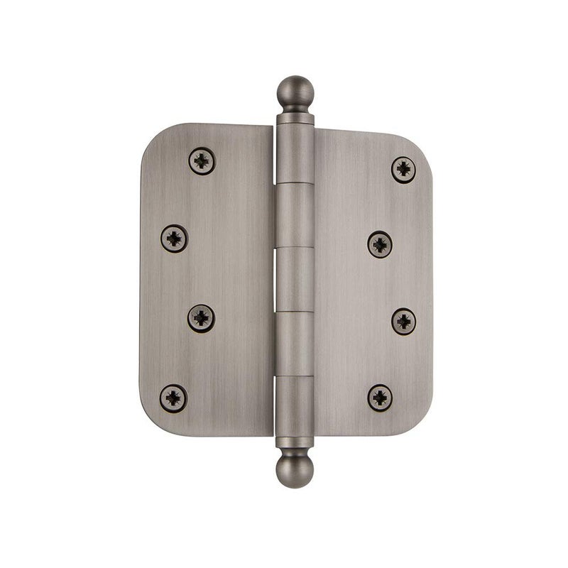 Nostalgic Warehouse BallTip Residential Door Hinge with Radius Corner