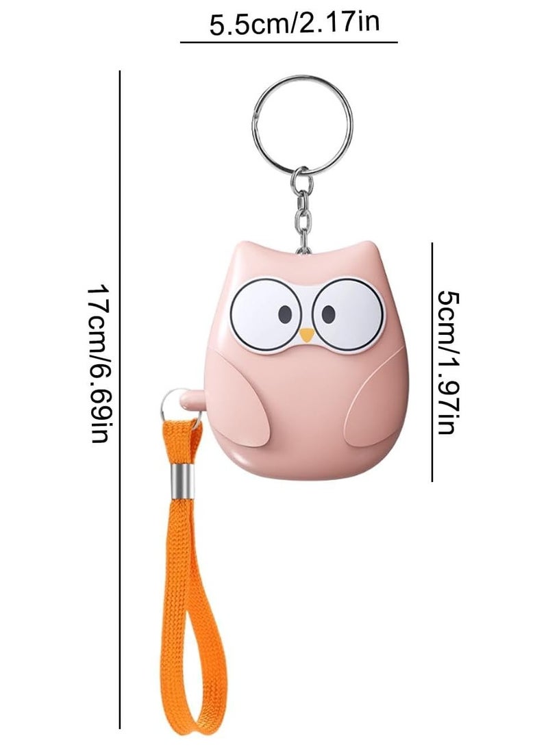 CMGTYYD 2Pcs Personal Alarm Keychain, 130dB Small Cute Portable Security Keychain, Long Standby Multifunctional Personal Protection Devices with Light for Women Females Girls Ladies  - Image 5