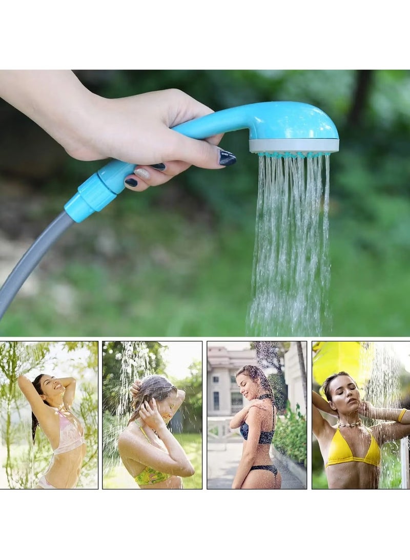 Generic Portable Showers Camping Shower, Camping Shower with Submersible Pump, Portable Outdoor Shower Water Pump for Camping  - Image 1