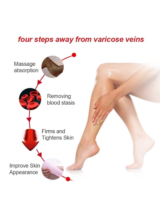 سوميفون مرهم علاج التهاب الأوردة الدوالي لتخفيف الأوردة الدوالي، التدليك والعناية بالمناطق المؤلمة - Image 4