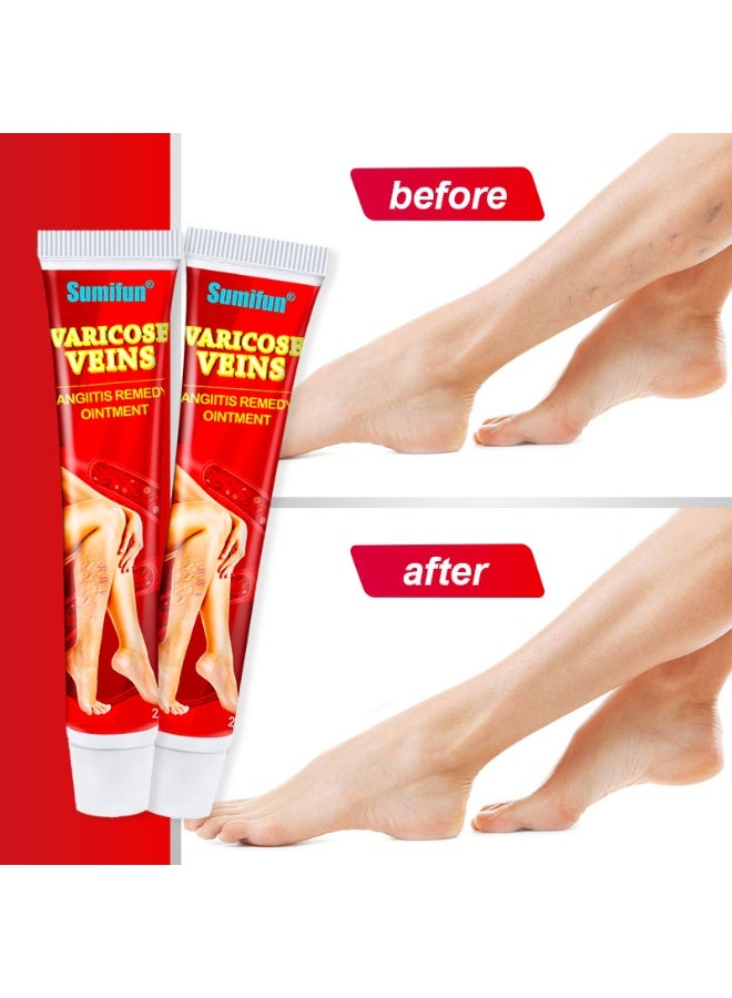 سوميفون مرهم علاج التهاب الأوردة الدوالي لتخفيف الأوردة الدوالي، التدليك والعناية بالمناطق المؤلمة - Image 2