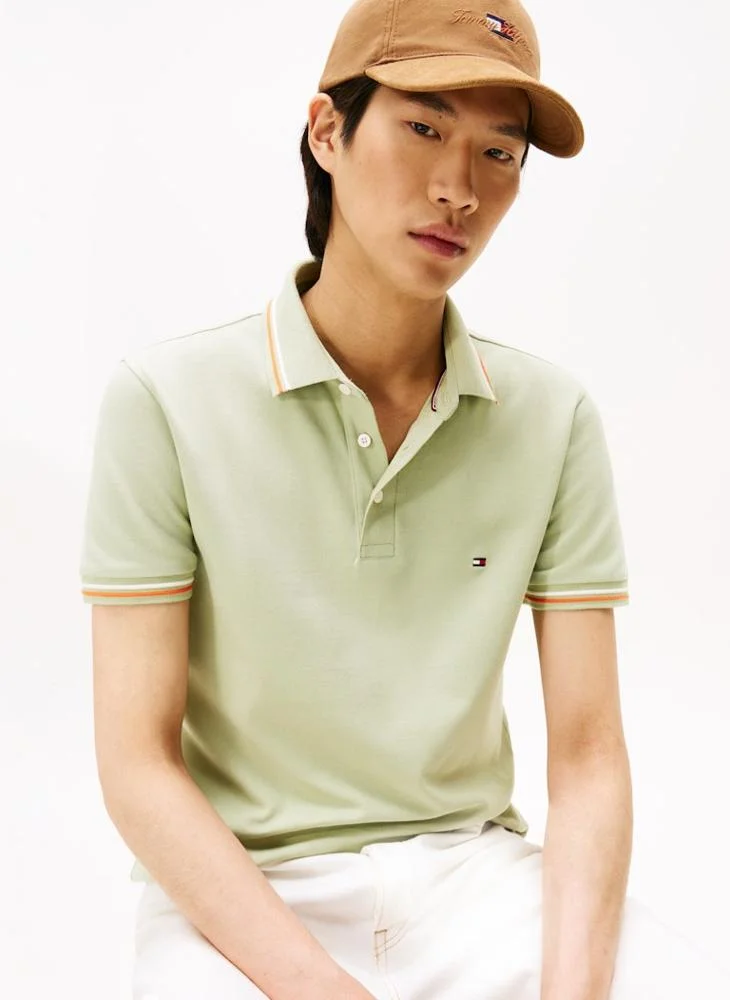 TOMMY HILFIGER Logo Slim Fit Polo