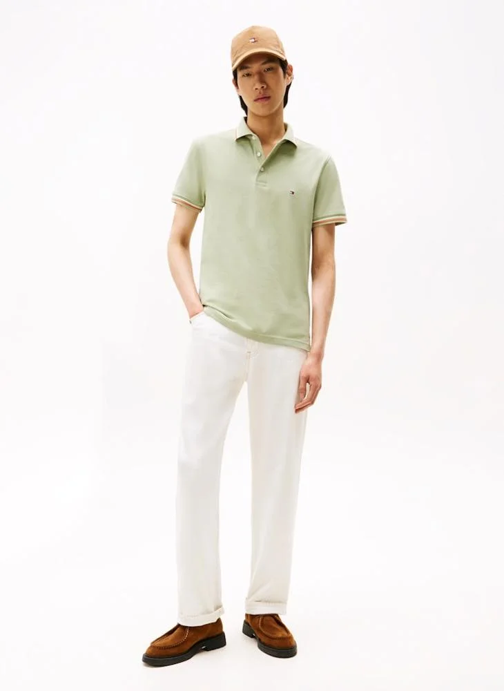 TOMMY HILFIGER Logo Slim Fit Polo
