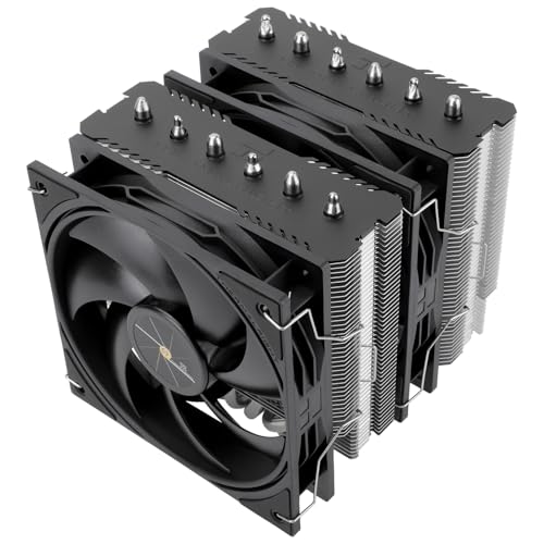 Thermalright Peerless Assassin 120 SE V3 CPU Air Cooler, 6 Heat Pipes Dual Towers Cooler, with Dual TL-P12 PWM Fans, 2000RPM Speed, Desktop PC Cooler for Intel LGA 1851/1700/1150/1151/1200,AMD:AM4 AM5 - Image 4