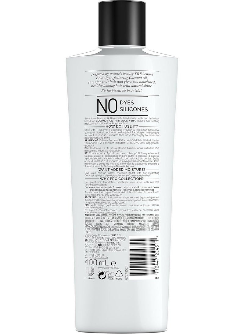 TRESemmé TRESemme Botanique Nourish Smooth Hydrating And Moisturising Conditioner 400 ml - Image 2