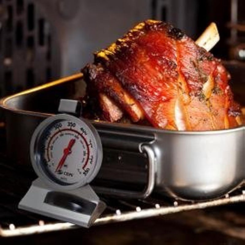 CDN DOT2 ProAccurate Oven Thermometer, The Best Oven Thermometer for Instant Read in Food Cooking. Stainless Steel For Monitoring Oven Temperatures. Large Dial. NSF Certified. - Image 2