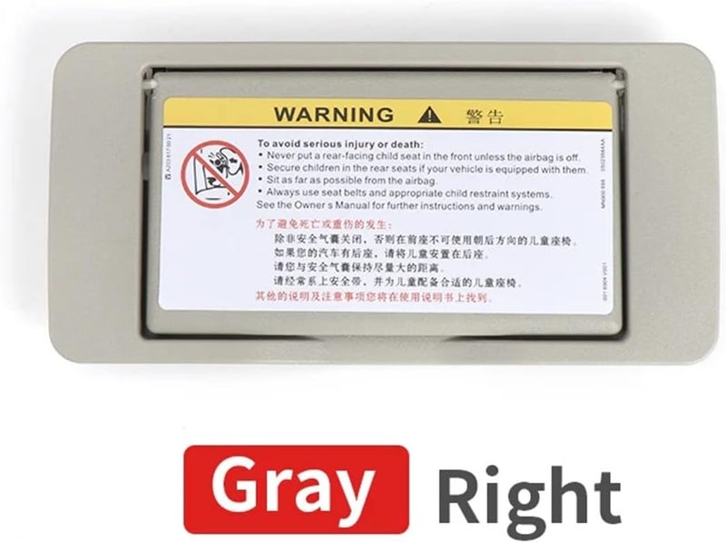 Wivplex Sun Visor Mirror Cover for Mercedes C-Class - Image 2