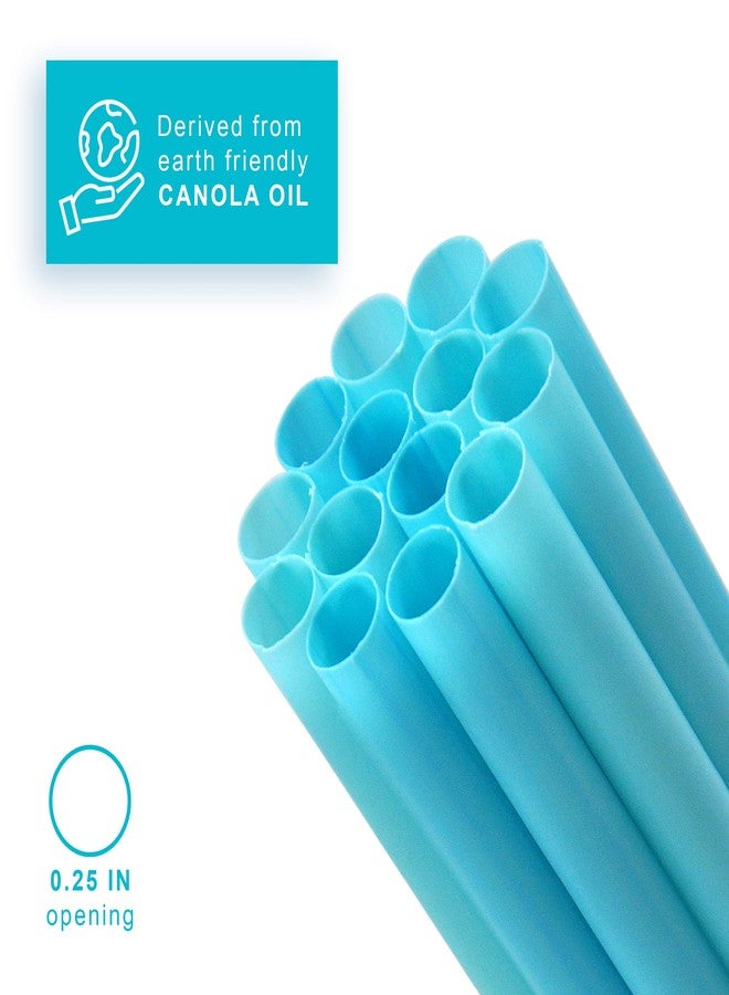 Phade 8.5" Giant Compostable Biodegradable Eco Straws, 300 Count, Individually Wrapped, For Cold Drinks Only - Image 3