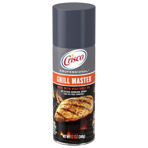 Crisco Professional No-Stick Cooking Spray, Grill Master, 12 Ounce - Image 1