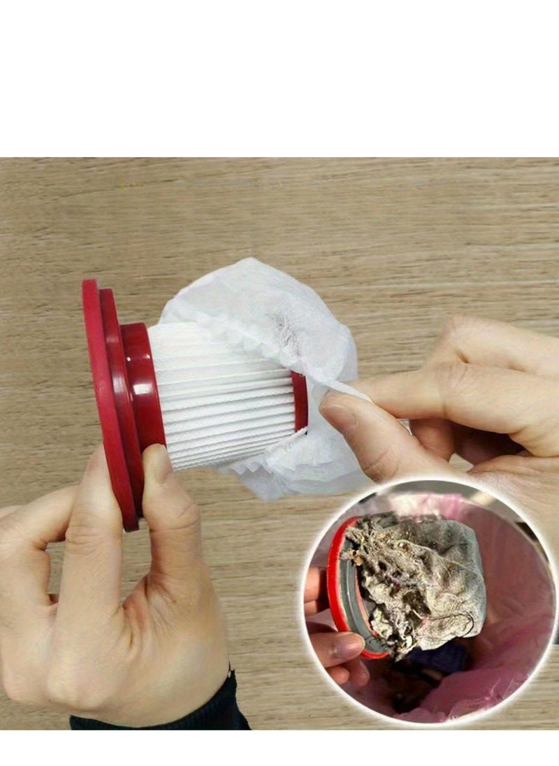 Generic - 10pc High-Performance Disposable Vacuum Cleaner Filters - Universal Non-Woven Fabric, Long-Lasting Replacement Accessories - Bulk Savings Pack for All Vacuum Types - Image 1