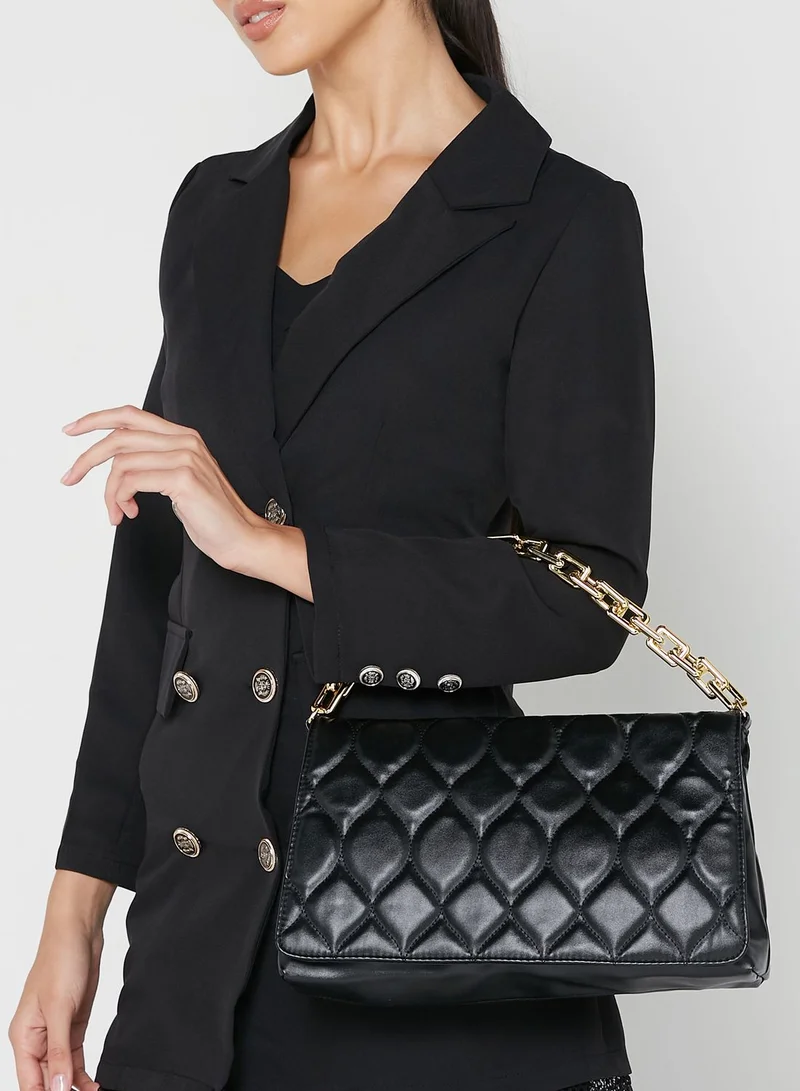 ELLA Quilted Oversized Clutch Bag
