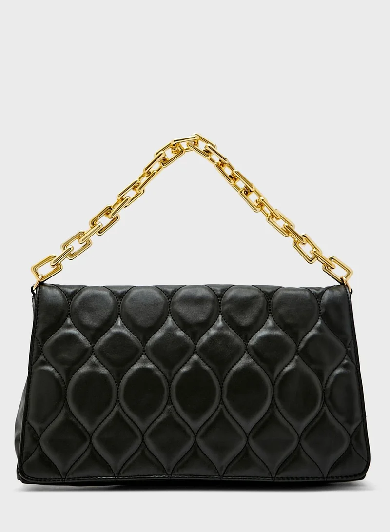 ELLA Quilted Oversized Clutch Bag