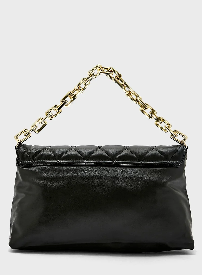 ELLA Quilted Oversized Clutch Bag