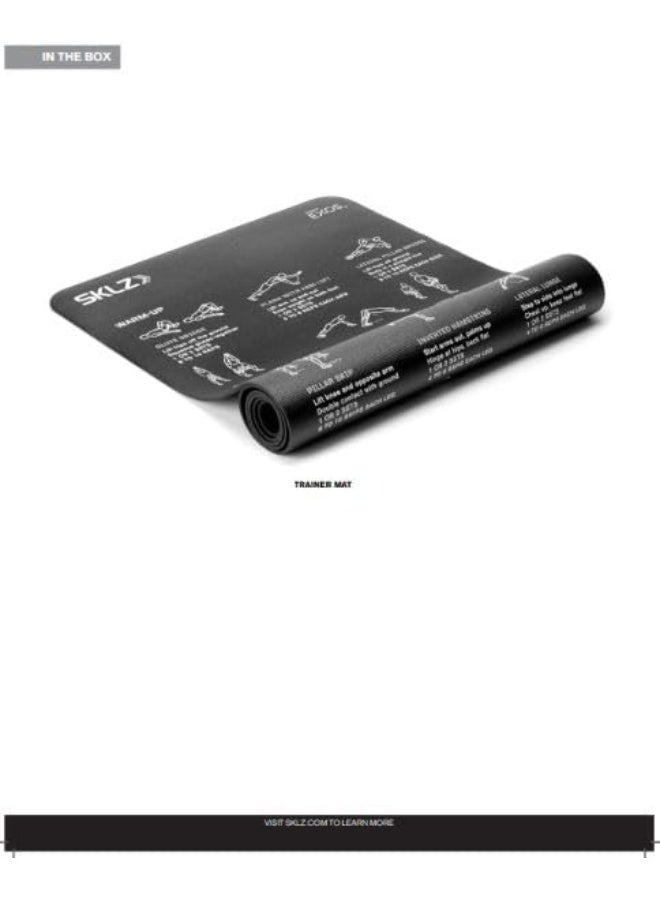 أس كيه أل زي TRAINERmat – سجادة تمارين الأداء الرياضي - Image 1