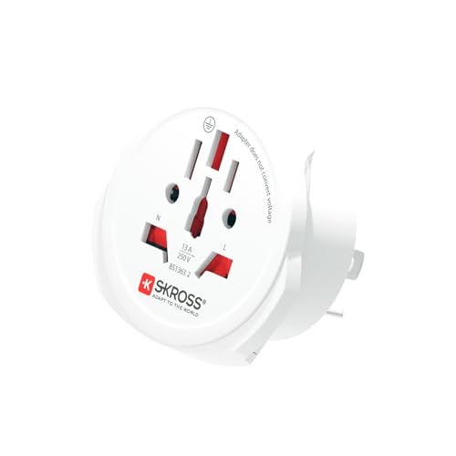 Skross World to USA Country Travel Adaptor, White - Image 5