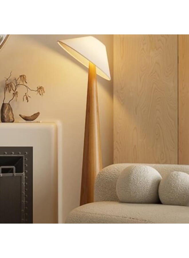 وهج  مصباح أرضي خشبي حديث من Timber Radiance  - Image 4