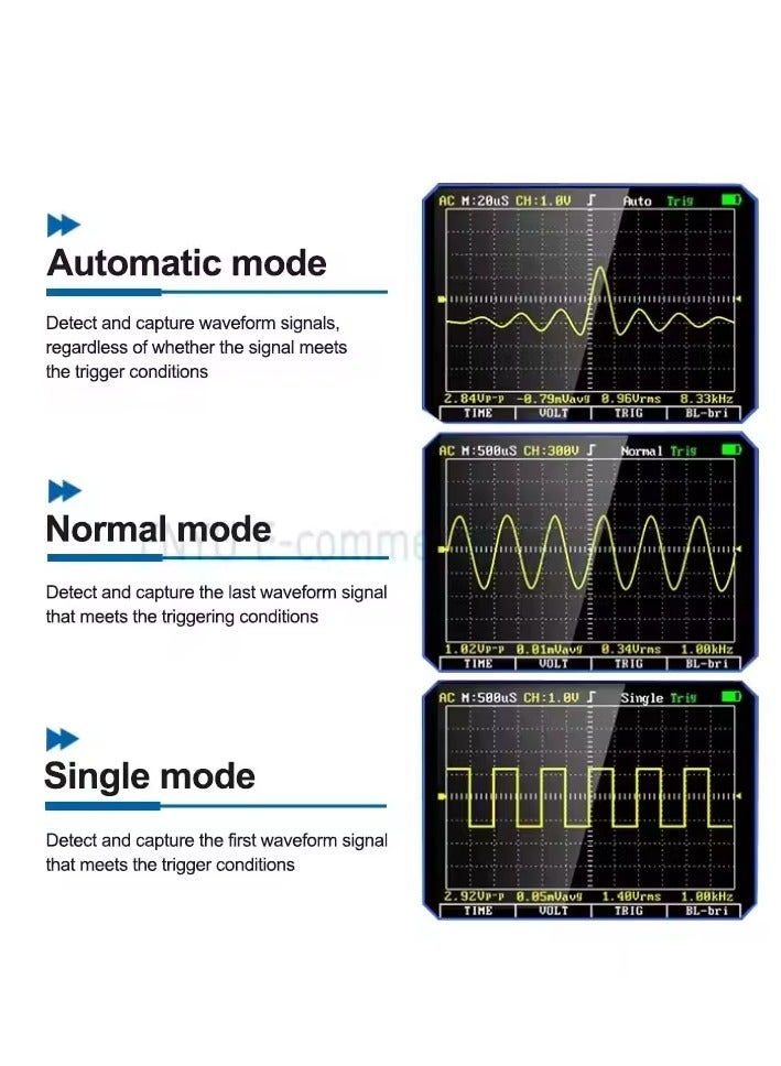 SUNSHINE DT-24 Pro Oscilloscope Multimeter Intelligent Multi-function Color Screen Display Automatic Sleep AC Voltage Test Tool  - Image 5