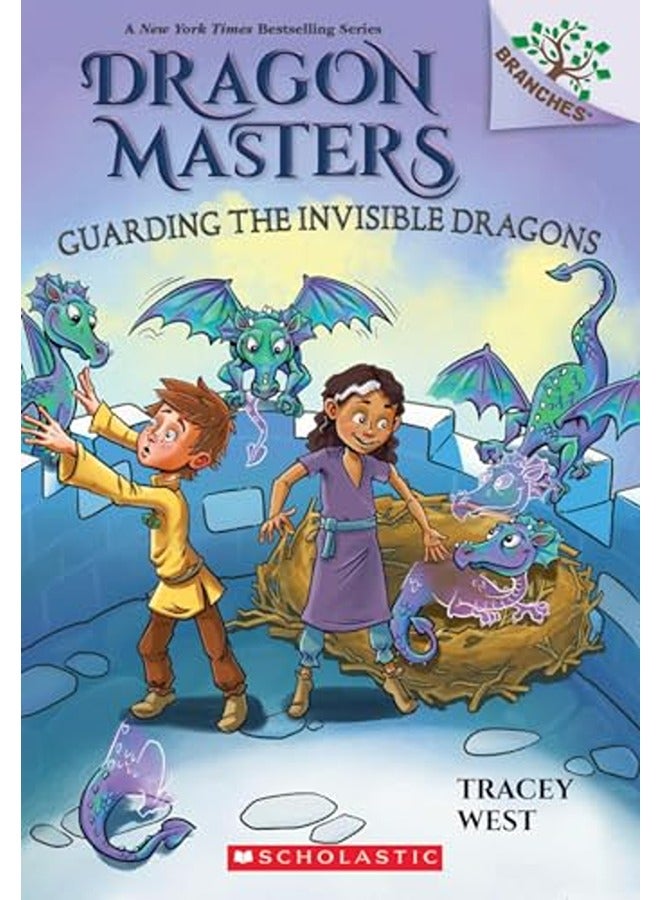 Guarding The Invisible Dragons A Branches Book Dragon Masters #22 By West Tracey Paperback 