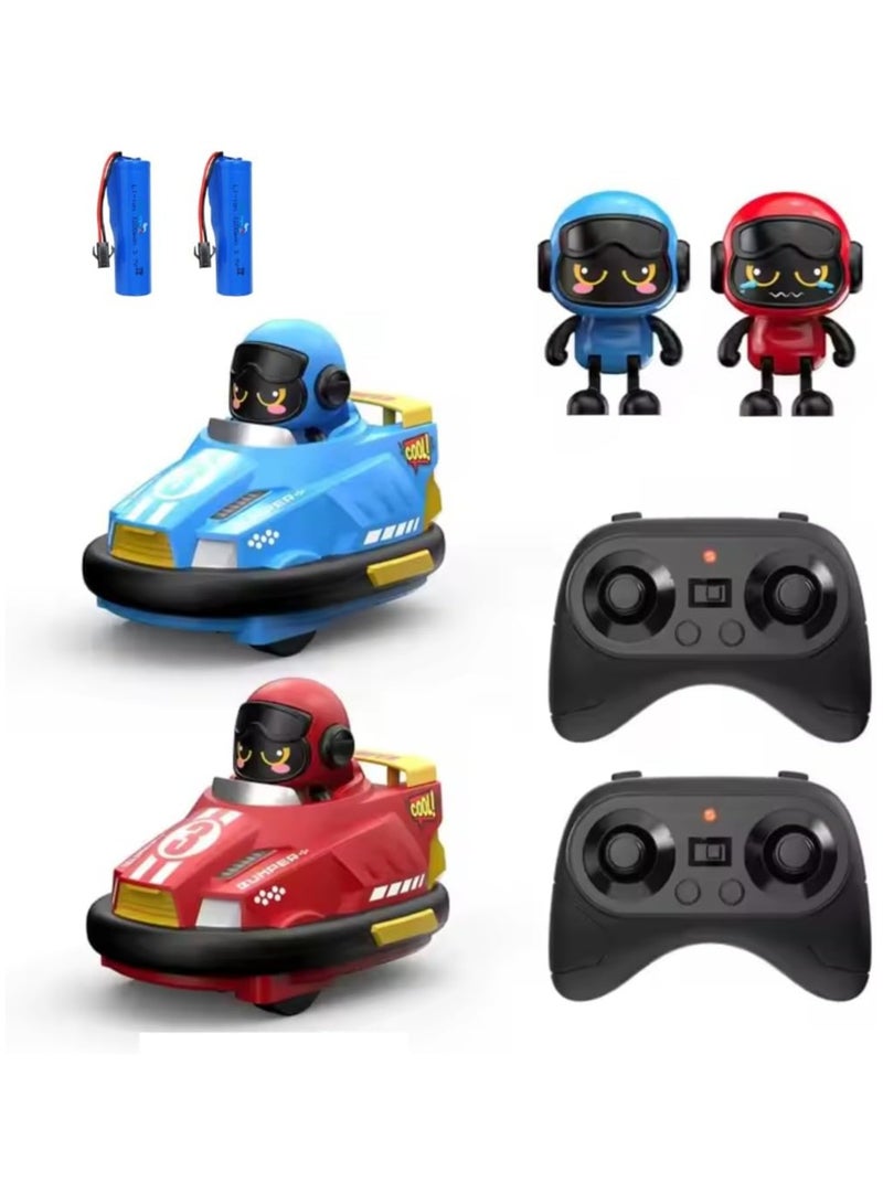 Captain Chaoing Remote Control Battle Racing Cars for Kids Boys Toddlers 2 Players Set Cartoon Toys Gifts - Image 2
