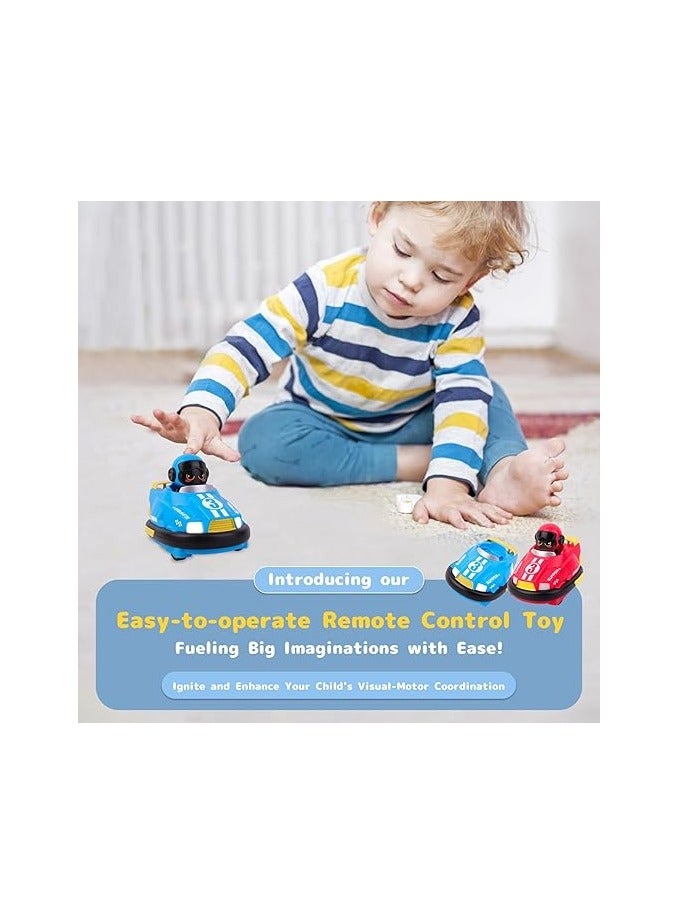 Captain Chaoing Remote Control Battle Racing Cars for Kids Boys Toddlers 2 Players Set Cartoon Toys Gifts - Image 4