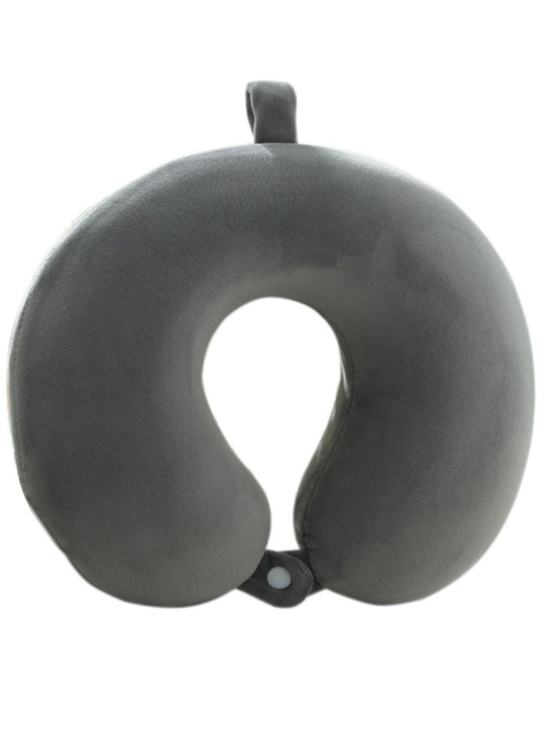 KASTWAVE Travel Pillow Airplane Neck Pillow for Traveling 100% Pure Memory Foam U Shaped Neck Pillow Washable Super Lightweight Portable Headrest Great for Airplane Chair Car Home Office - Image 1