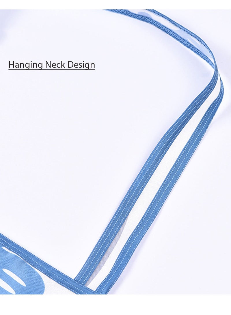 Yuwell Polyester Cooking Apron Adjustable Kitchen Apron Soft Waterproof Stainproof Chef Apron With Pocket For Women And Men Oil Proof Apron Artsy Flower - Image 3