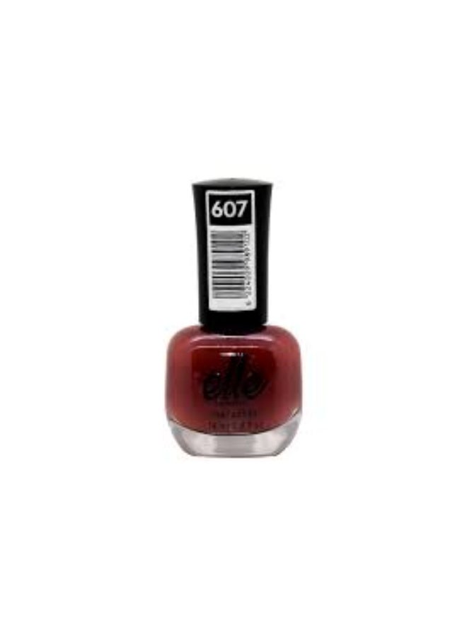 ELLE COSMETICS NAIL POLISH 607 14ML