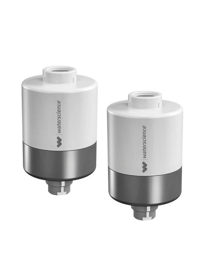 WaterScience CLEO Shower and Tap Filter for Hard Water (Pack of 2) | Water Softener for Bathroom | Hard Water Filter - CLEO-SFU-423 - Image 1