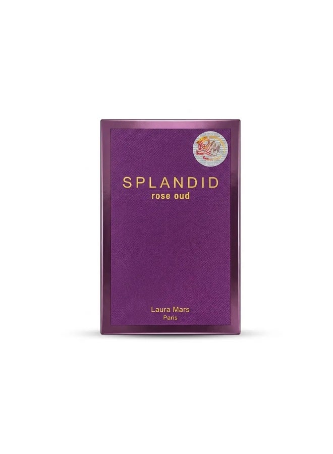 Laura Mars Splandid Rose Oud Paris Perfume 100ml EDP - Image 2