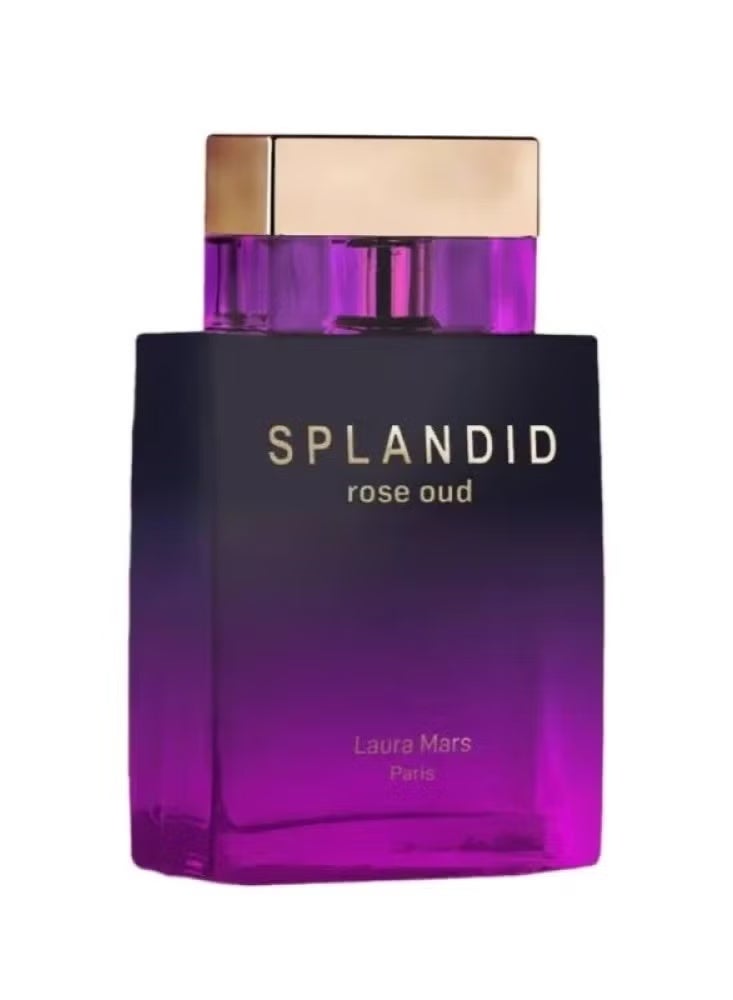 Laura Mars Splandid Rose Oud Paris Perfume 100ml EDP - Image 1