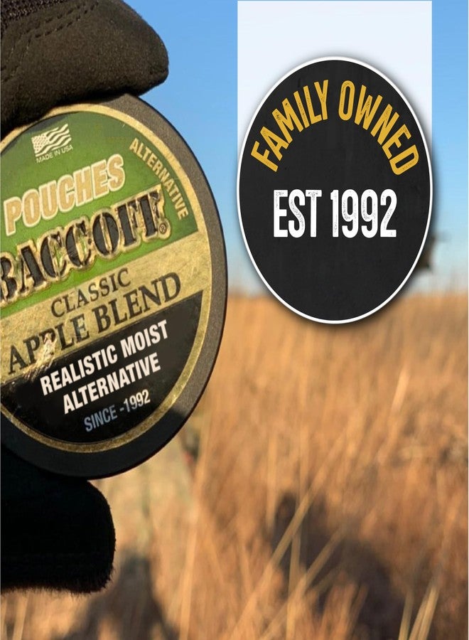 BACC OFF 1 Can, BaccOff Apple Pouches, Black Tea Base with Crisp, Sour Apple and Dark, Classic Flavors, 16 Pouches - Image 5